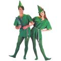 COS Halloween Green Elf Robin Hood Character Costumes Adult and Child Peter Pan Peter Pan Costumes. 