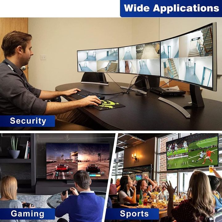 FJGEAR%204K%20HDMI%20Multi%20Viewer%20Switch%204x1,%20Quad%20Seamless%20HDMI%20Switcher,%204%20in%201%20Out%20with%20Loop%20Split%20Screen,%205%20Display%20Modes,%20Support%204K@30Hz,%20with%20IR%20Remote,%20for%20Security%20Cameras,%20Monitors,%20Gaming%20Consoles%20-%20Image%206