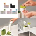 Bathroom Holders Soap Dispensers Portable Home Bathroom Plastic Shampoo Soap Dispenser Practical Liquid Soap Shampoo Shower Gel Container Holder Lotion Soap Dispensers. 