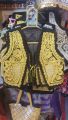 Afghani Velvet Waistcoat Koti for 1-8 years old Girls and boys Embroidered Waistcoat Black Velvet Multicolour Embroidery Pakistani Pashtun Traditional Wear Vintage Handicraft. 