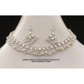 Mirror Studded Kundun Necklace. 