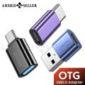 Type C OTG to USB 3.0 Adapter High Speed Data Transfer for Mobile Phone and Laptop. 