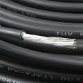 DC Solar Pure silver Copper Wire 6mm, Red+Black pure coper 99.9%. 
