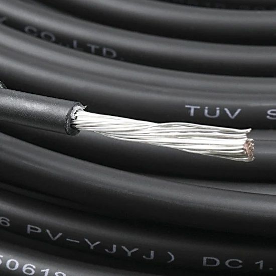 DC Solar Pure silver Copper Wire 6mm, Red+Black pure coper 99.9%