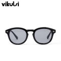 Classic Johnny Depp Round Sunglasses Women Retro Rice Nail Small Oval Sun Glasses Men TONY Blue SunGlasses Ocean Lens UV400. 
