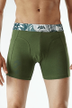 Tropical Olive Boxer Brief. 