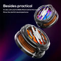MEMO CX07 Magnetic Phone Cooler | 15W Semiconductor Cooling Fan | Best for Gaming, PUBG, FreeFire & Live Streaming. 
