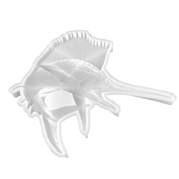 Animal Molds For Epoxy Resin Sailfish 3D Casting Molds Ocean Animal Silicone Mold, Desktop Ornament Resin Mould For Diy Crafts Home Decoration Gifts Molds For Candles