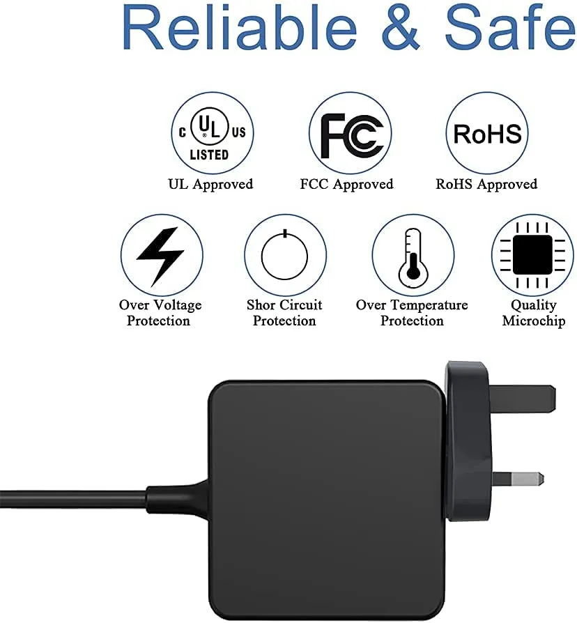 65W 45W AC Charger Fit for Lenovo V15 V14 G1 G2 G3 G4 V155 V145 V140 V320 V340 | UK