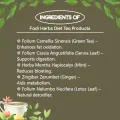 Fujian Diet Tea  - Box Of 16 Tea Bags. 