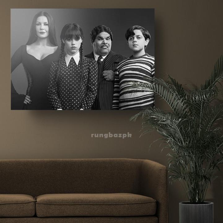 The addams family poster