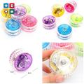 Demo Flashing LED Glow Light Up YOYO Party Colorful Yo-Yo Toys For Kids Boy Toys Gift.