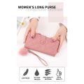 Jannah Beam Long Purse Lady Women's Multi-slot Zip Purse Woman Wallet Dompet Life 15P3. 