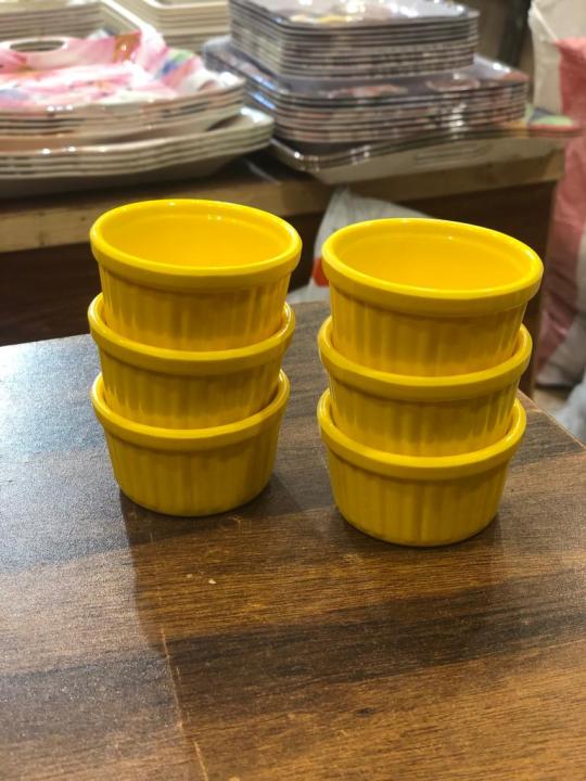 6%20pcs%20Melamine%20Tableware%20Fluted%20Ramekin%20Condiment%20Pots,%20Sauce,%20Dip%20Bowls%20Mini%20Dip%20Sauce%20Bowls%202.5%20inch%20/%20Double%20Glazed%20-%20Image%208