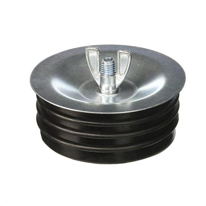 4 Inch Drain Cleaning Cover Utility Expansion Pipe Plug Sewer Pipe Plug Fits Most Pipes Sink Stop Stopper