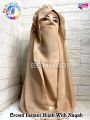 Cð—¿ð—¼ð˜„ð—» Butterfly ð—»ð—¶ð—¾ð—®ð—¯ Hijab Maroon Be Hijabi. 
