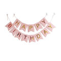 Happy Birthday decoration Set, Pink Birthday theme For (Boys & Girls) Foil Curtain, Pink, Golden and White Party Latex Balloons Pink ,Black Birthday Banner Birthday accessories.. 