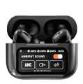 A9 PRO Wireless Bluetooth Earbuds - Digital Display, ANC + ENC, Wireless Charging. 