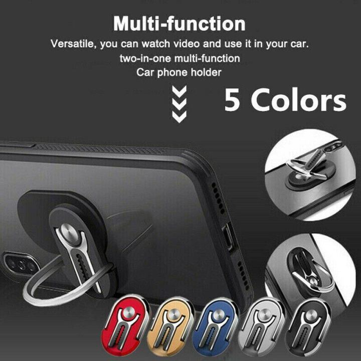 AzaTech%202%20in%201%20Car%20Phone%20Ring%20Bracket%20Air%20Vent%20360%20Degree%20Mount%20Support%20Mobile%20Smart%20Stand%20Outlet%20Universal%20Finger%20Holder%20Rotatable%20Clip%20In%20Grip%20Holders%20Rotating%20Suitable%20For%20All%20Smartphones%20Socket%20Rotation%20On%20Portable%20Snap-In%20Buckle%20Anti%20Drop%20Pad%20Swivel%20-%20Image%205