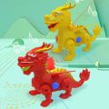 Portable Lantern with Light Music Interactive Dragon Year Celebrations Handheld Music Light Toy for Kids Electric Flying Dragon Portable Fun Light-up Lantern with Music for Kids. 