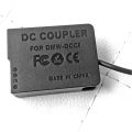 （NEW）DCC8 Battery DC Coupler for Panasonic Lumix DMC-FZ200 FZ1000 G5 G6 GH2 Camera Black. 