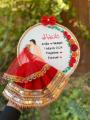 Engagement Hoop Embroidery Gift | Marriage Gift | Customized Gift | Nikah Gift | Anniversary Gift For Wife | Romantic Gift For Wife | One Year Anniversary Gift | Gift For Couple | Special Gift For Couple | Unique Gift For Wedding In Pakistan | Wall Hang. 