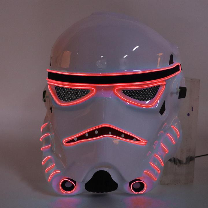 Halloween LED Mask, Lightweight LED Light Up Mask for Festival