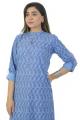 EGO Winter Collection 2019  Breather 2Pc  Sky Blue Cotton 2Pcs Stitched For Women. 