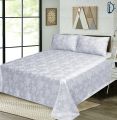 Jacquard King Bedsheet Set - Bed Sheets with Pillowcase - KING BED (102 x 94 Inches). 