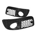 For Automotive Pair Front Bumper Fog Lamp Light Grill Grille For VW Jetta MK5 GTI GLI 2006-2009. 