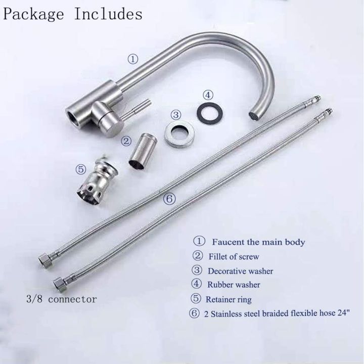 GOL Premium Stainless Steel 304 Lever Kitchen Sink Mixer – Pure ...
