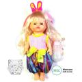 Doll With Long Hair That Drinks And Does Washroom Comes With A Diaper For Kids. 