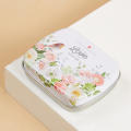 Rectangle Portable storage box Lightweight Metal Portable Small metal box Small Hinged Hinged tin box for Travel accessory Organizer Craft storage Gift box Kitchen container. 