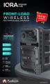 IQRA Q20 Wireless Bluetooth Rechargeable Speaker With 5m Wired Headgear Mic LED & Digital Display - (Portable). 