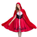 Little Red Riding Hood Adult size Dress Costume For Halloween Parties... 