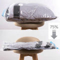 Pack Of 5 Vacuum Storage Bags Reusable Compression Organizer Bags With Hand Pump. 