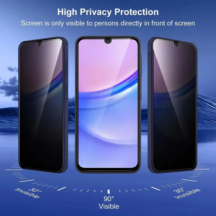2/3Pcs%20Anti%20Spy%20Screen%20Protector%20For%20Samsung%20Galaxy%20A15%20A25%20A35%20A55%205G%20A13%20A23%20A33%20A53%20A73%20A52%20Privacy%20Peep%20Tempered%20Glass%20Film%20-%20Image%202