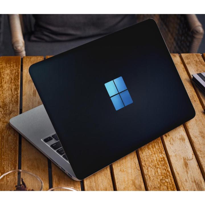 windows 11 logo minimal laptop back vinyl skin sticker 12 13 14 15 15.6 inch size for all laptop skin sticker