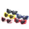 【hot】 Rubber Polaroid Baby Girl Sunglasses For Children Heart 2019 TR90 Black Pink Red Heart Sun Glasses For Kids Polarized Flexible. 