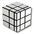 Silver Mirror Rubiks Cube 3x3, Mirror puzzle cube, Fast Speed Magic Cube 3x3x3, Educational Puzzle Toys. 