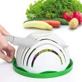 Multifunctional Fast Strainer Salad Cutter Bowl Household Fruit Salad Bowl in pakistan. 