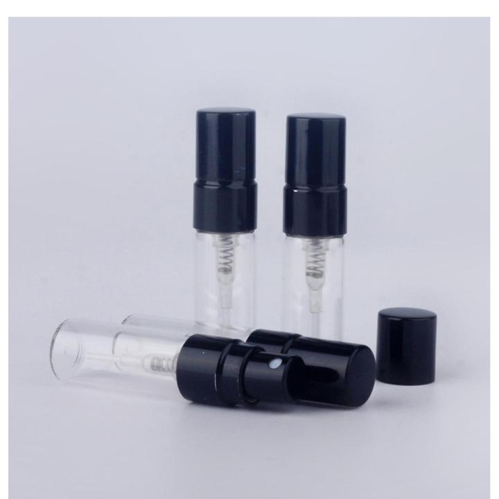 12 pcs empty 3ml Clear Glass Spray Bottle Refillable Clear Mini Perfume Spray Bottles Mini Portable Glass Perfume Bottle Travel Size Empty Perfume Glass 3ml Spray Bottles