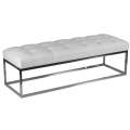 Bench / Tufted Backless Bench / Tufted Bench / Cushion Top Bench / Entryway Bench / Rectangular Bench. 