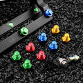 Bike Pedal Screws Easy Installation Bright Color Bike Pedal Screws Pins Bolts. 