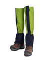 One Pair of Gaiters Outdoor UniZippered Closure Wear and Water Resistant Cloth Gaiters Leggings Cover for Biking Snowboarding Hiking. 