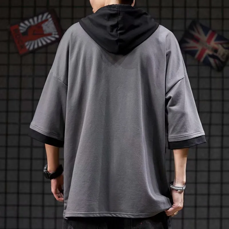 Hooded style t shirts best sale