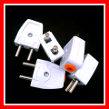 5 Pcs Two Pin Plug/Two Pin Shoe Superior Quality ABS Plastic. 