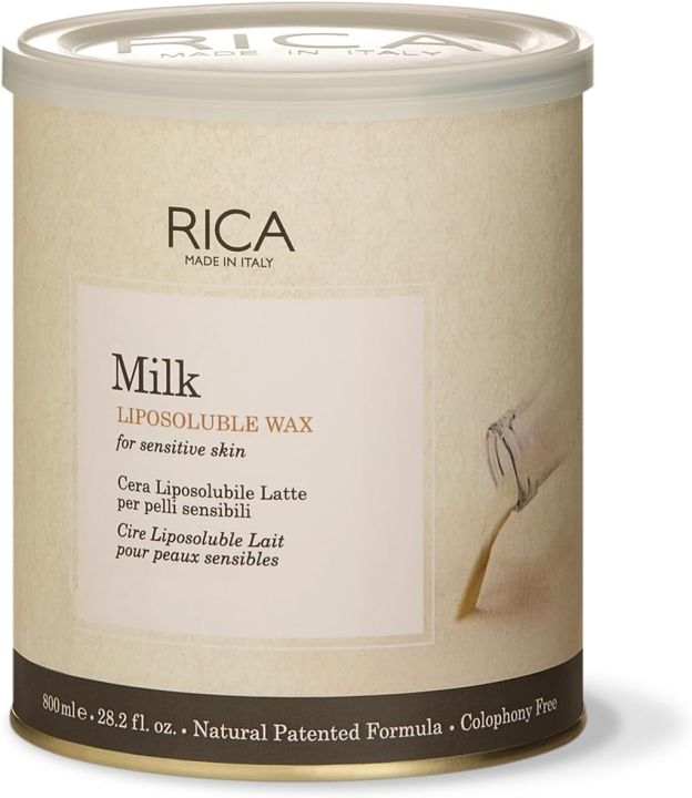 RICA Milk Liposoluble Wax For Sensitive Skin  800ml