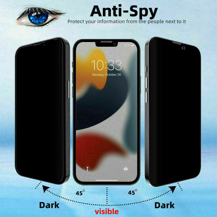 Tecno%20Spark%2030%20Privacy%20Screen%20Protector%20Full%20Coverage%20Tempered%20Glass%20Film%209H%20Hardness%20Upgrade%20Edge%20Protection%20For%20tecno%20spark30%20-%20Black%20-%20Image%203