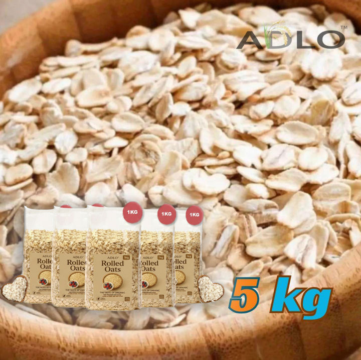 Oatmeal/Rolled Oats 5 Kg ADLO | Daraz.pk